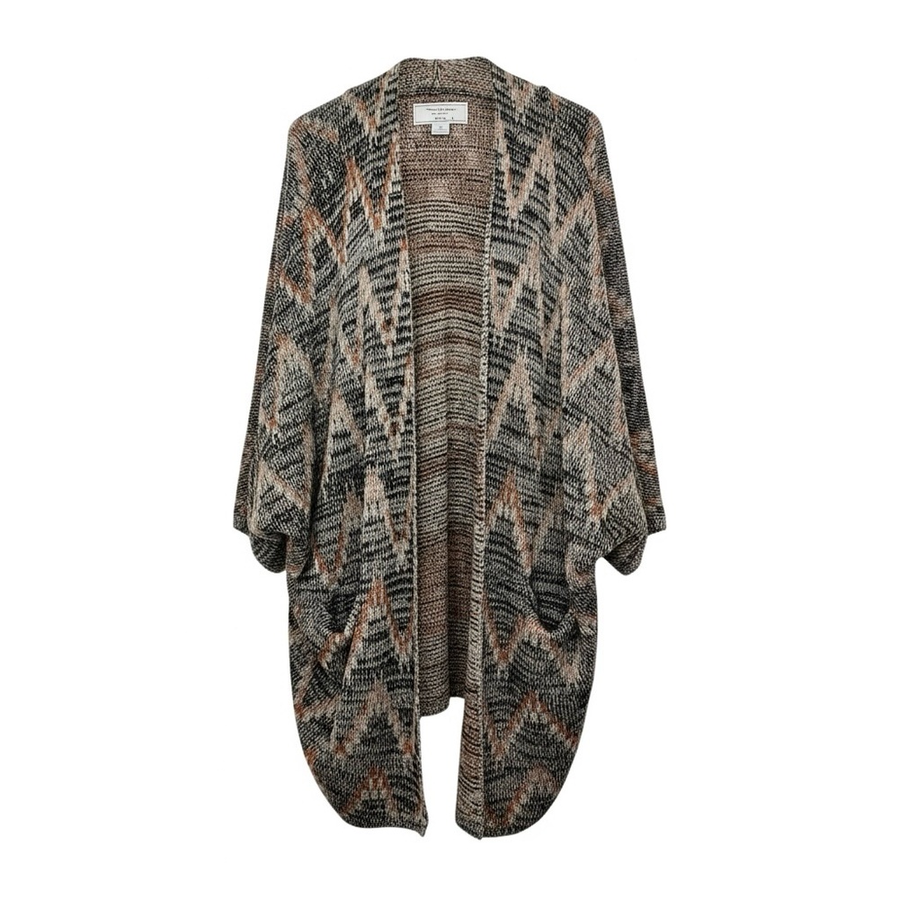 Ariat Boho Aztec Cardigan Sweater Cozy Southwestern Knit Layer Size Large